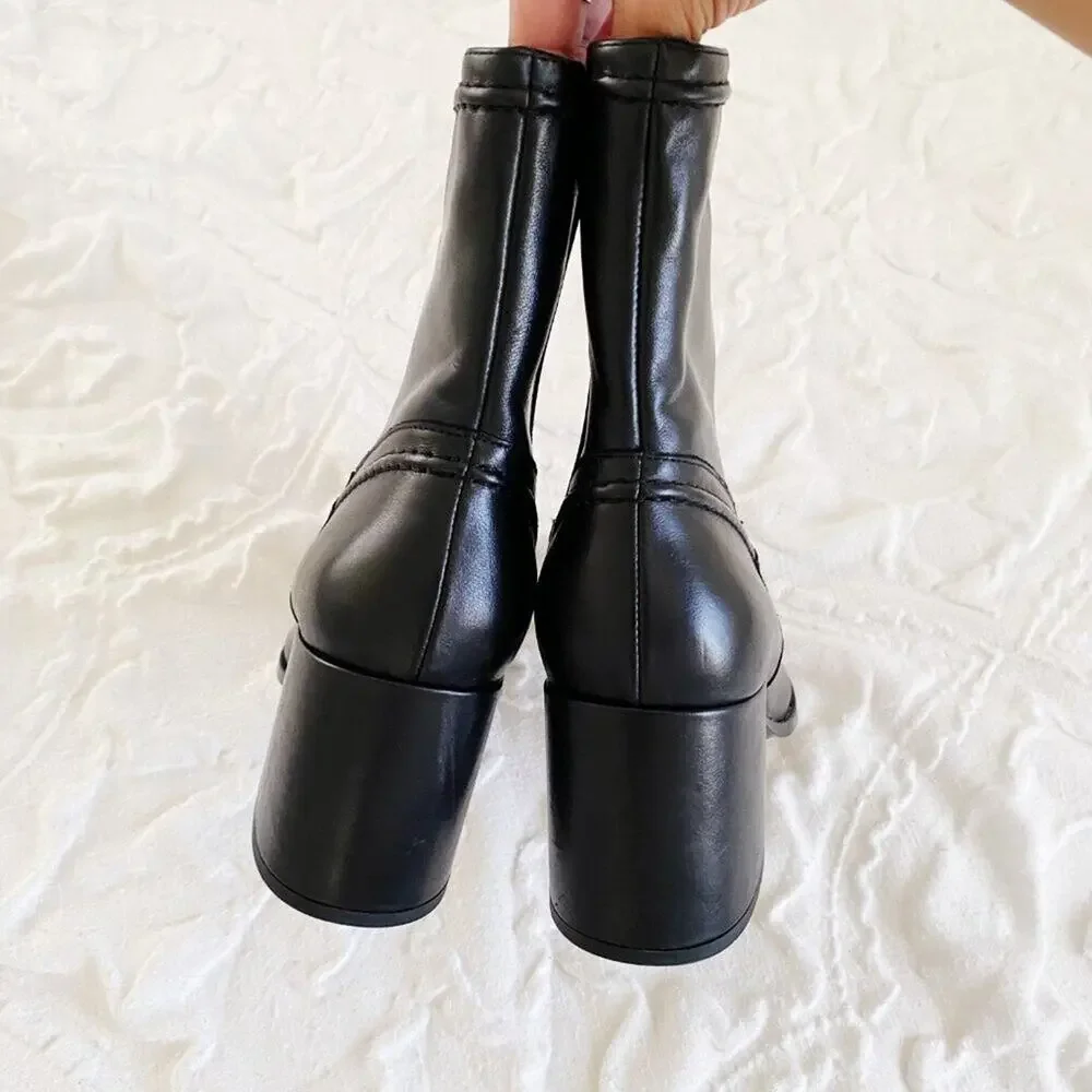 Vince Camuto Pailey Leather Boot Size 11 New